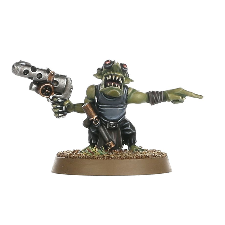Warhammer 40,000. Orks. Runtherd And Gretchin