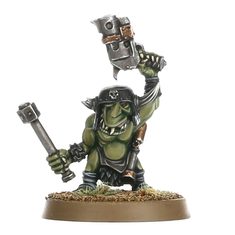 Warhammer 40,000. Orks. Runtherd And Gretchin