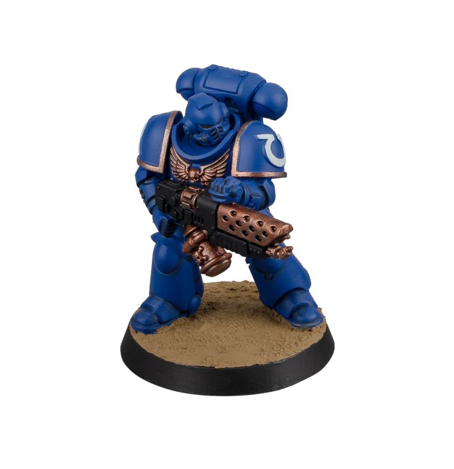 Warhammer 40,000. Space Marines. Infernus Marines + Paint