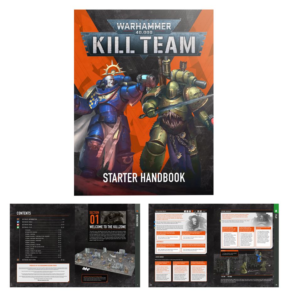 Warhammer 40,000. Kill Team. Starter Set. Skirmish Combat In The 41st Millennium