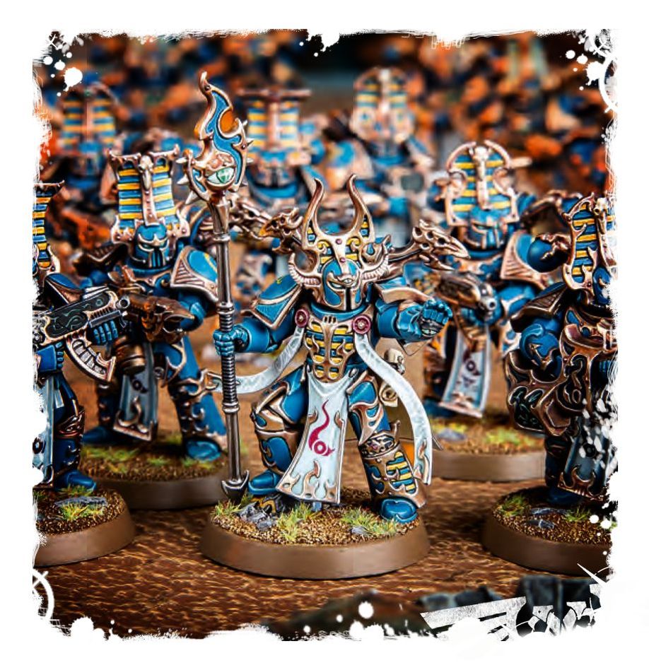 Warhammer40,000.Thousand Sons. Rubric Marines