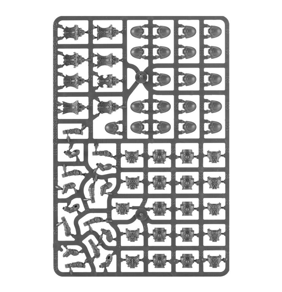 Warhammer40,000.Thousand Sons. Rubric Marines