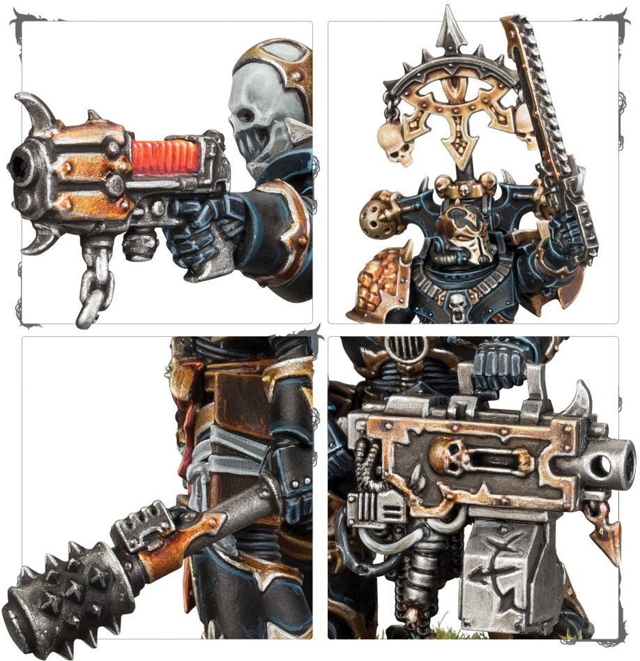 Warhammer 40,000 Chaos Space Marines. Legionaries