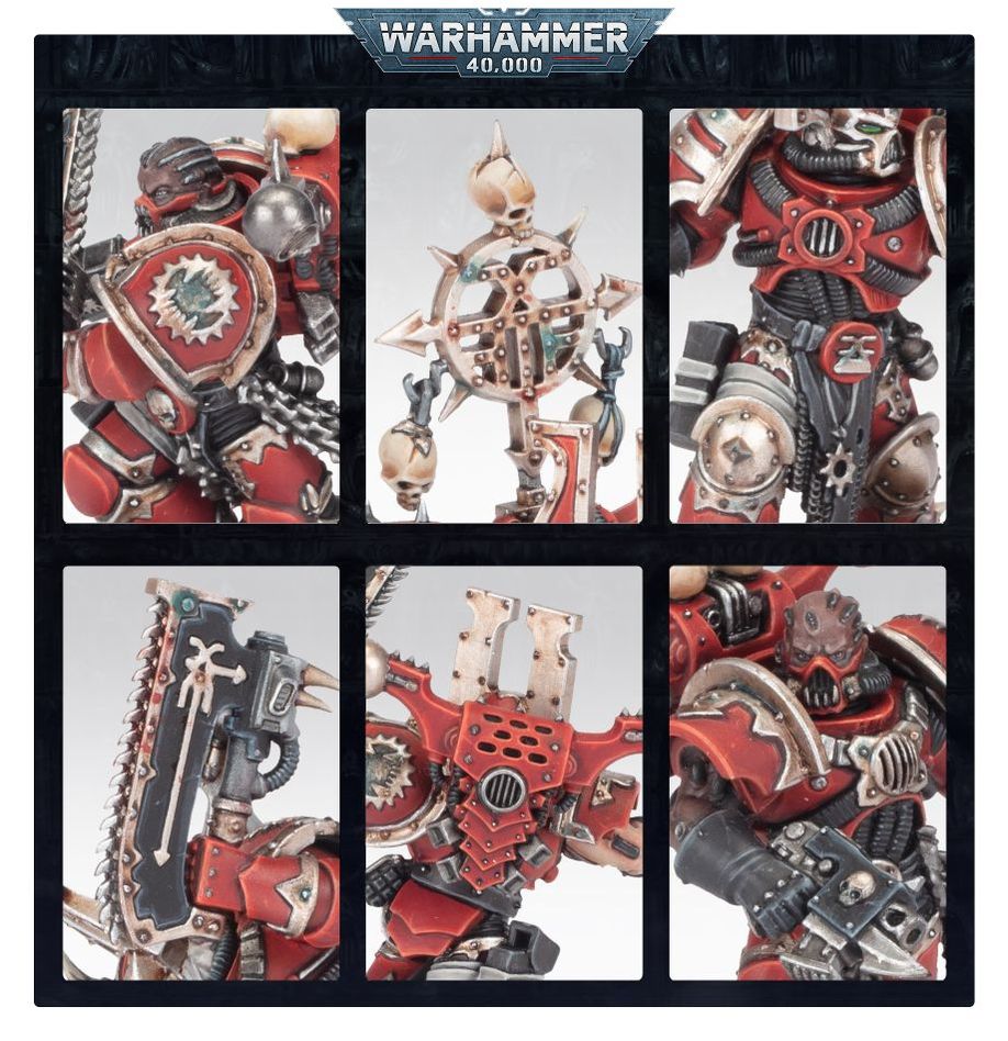 Warhammer 40,000.World Eaters. Khorne Berzerkers