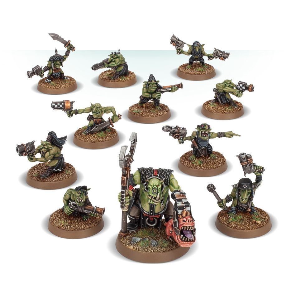 Warhammer 40,000. Orks. Runtherd And Gretchin