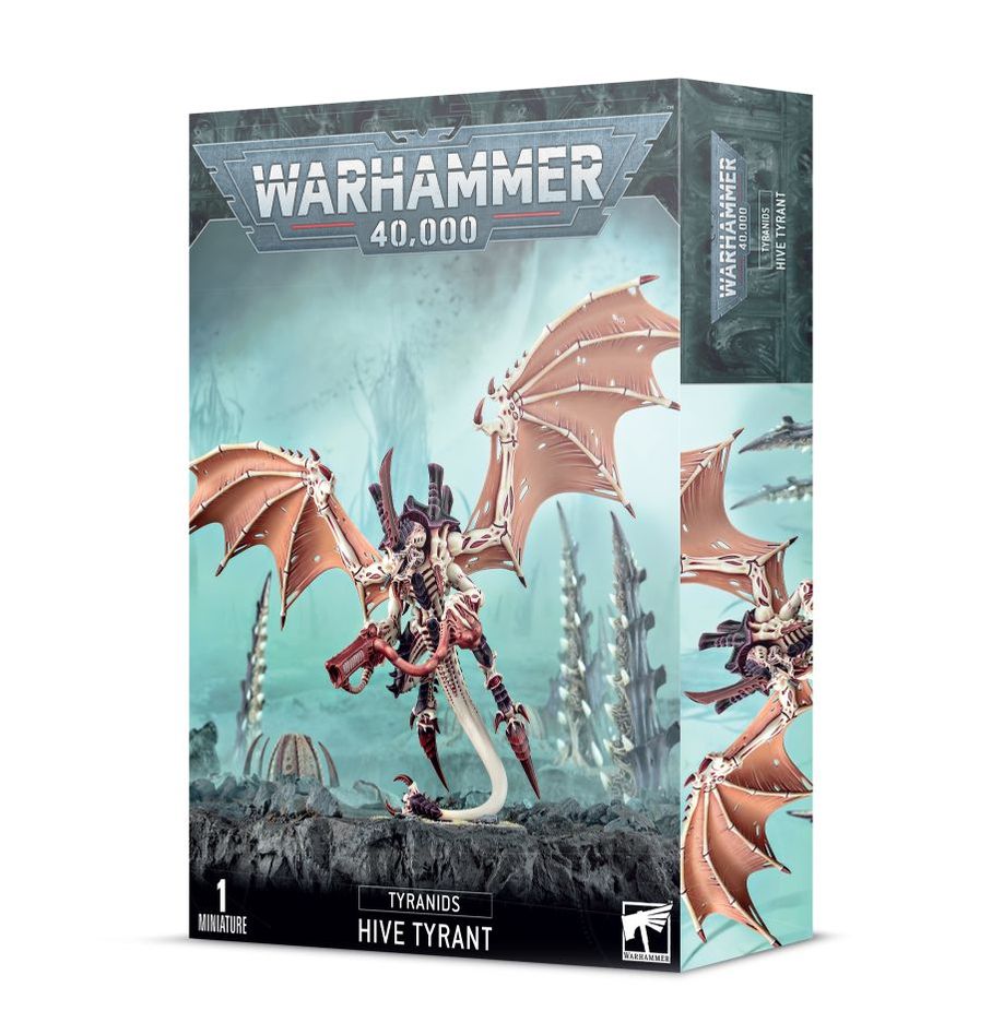 Warhammer 40,000.Tyranids.Winged Hive tyrant