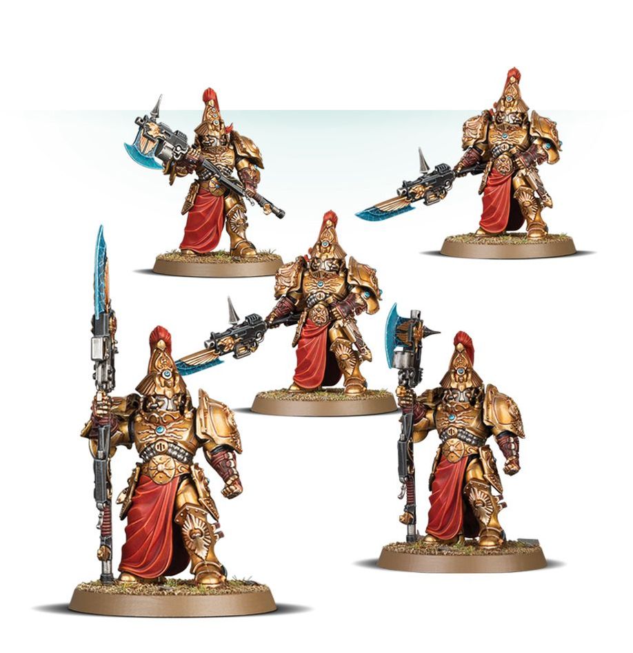Warhammer 40,00. Adeptus Custodes. Custodiam Wardens