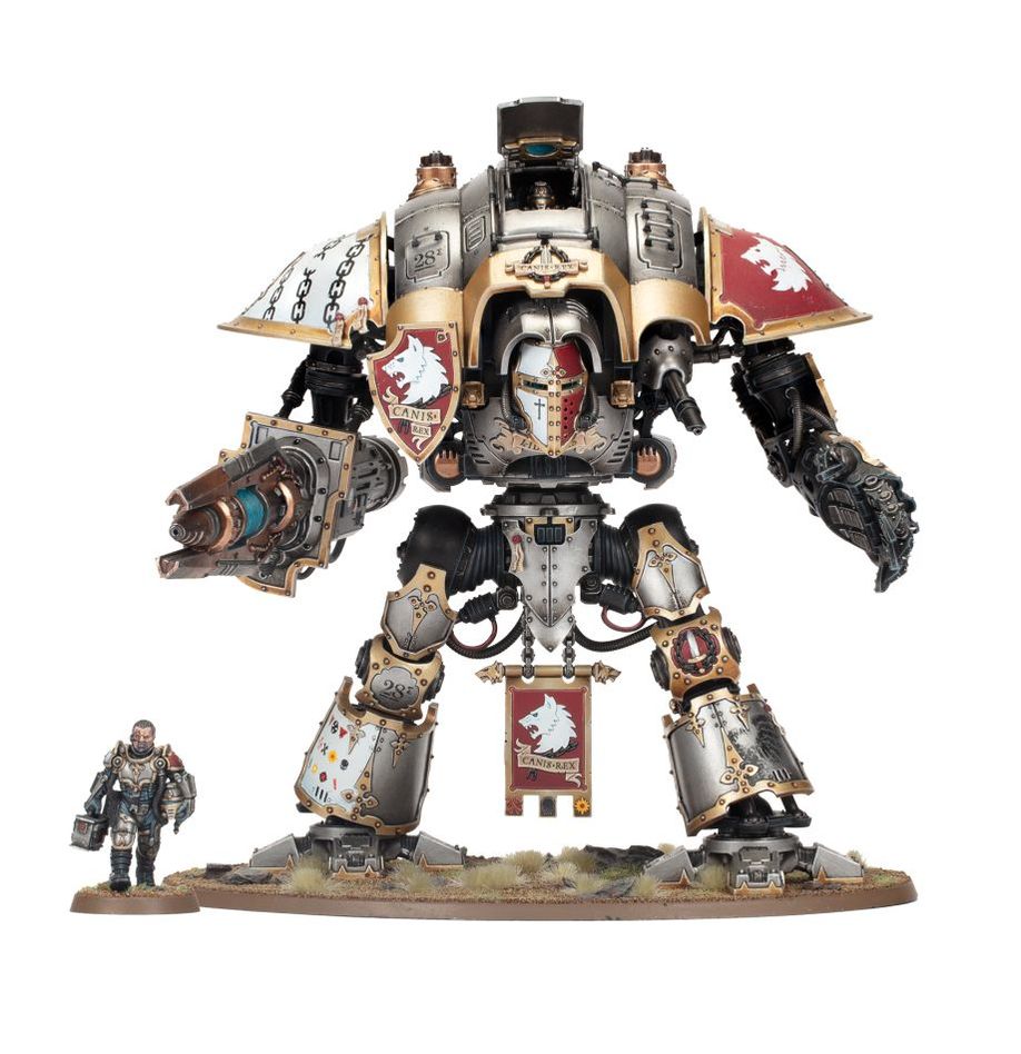 Warhammer 40,000. Imperial Knights. Knight questoris