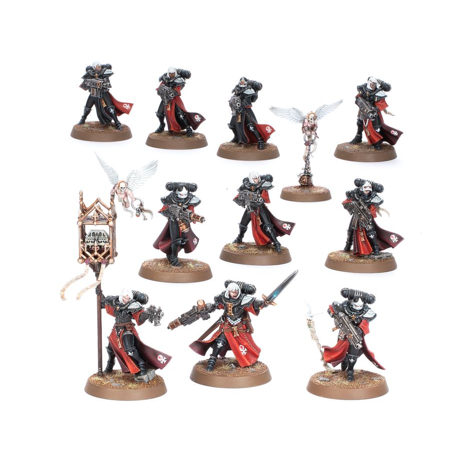 Warhammer 40,000.Adepta Sororitas. Battle Sisters Squad
