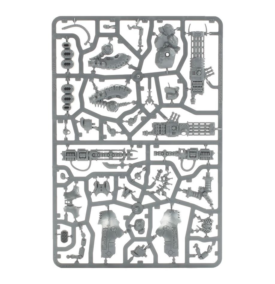 Warhammer 40,000. Necrons. Lokhust Heavy Destroyer,