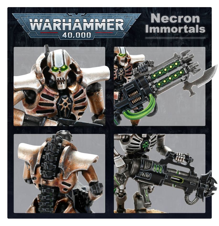 Warhammer 40,000. Necrons. Immortals