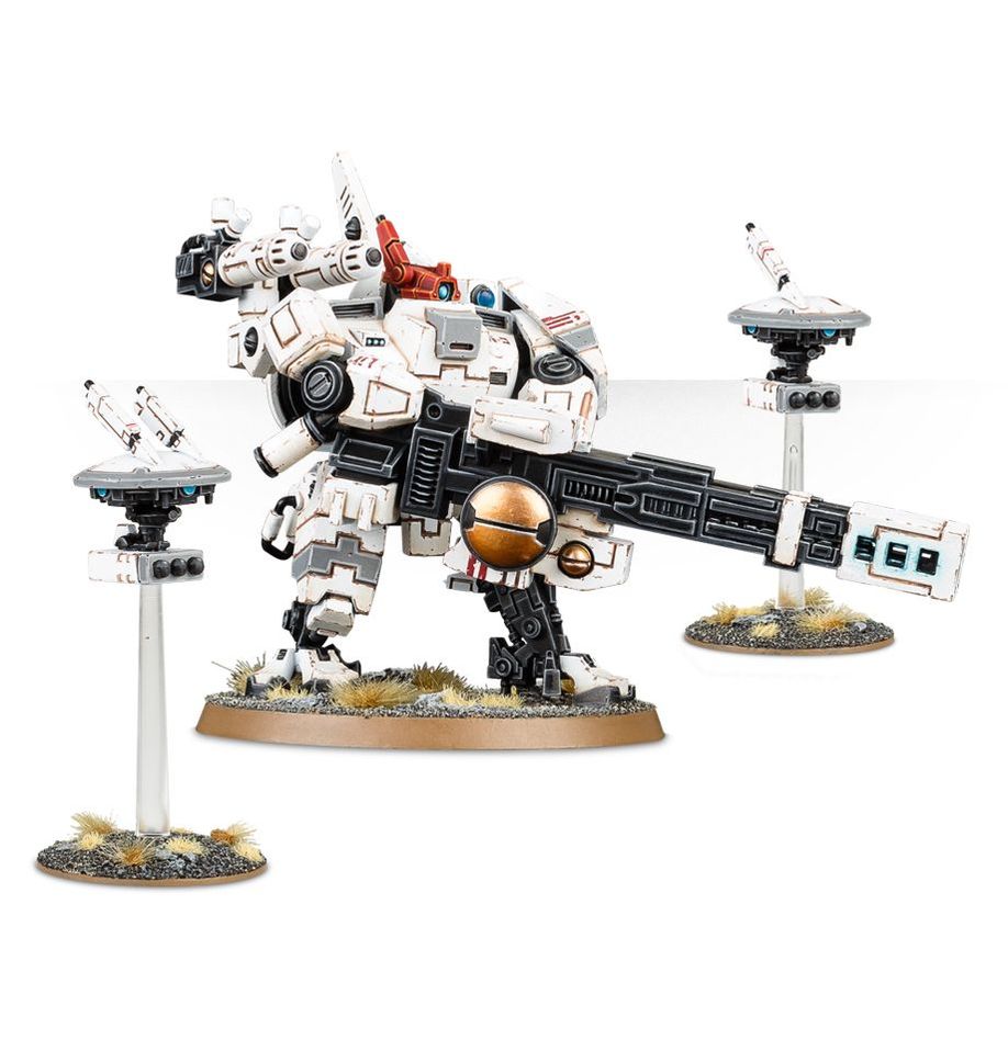 Warhammer 40,000. T'au Empire. Broadside Battlesuit