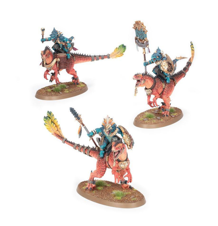 Warhammer. Age Of Sigmar. Seraphon. Aggradon Lancers