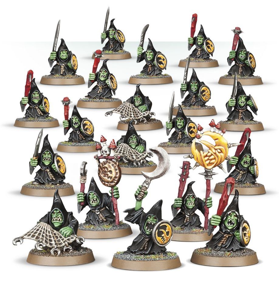 Warhammer. Age Of Sigmar.Gloomspite Gitz. Stabbas