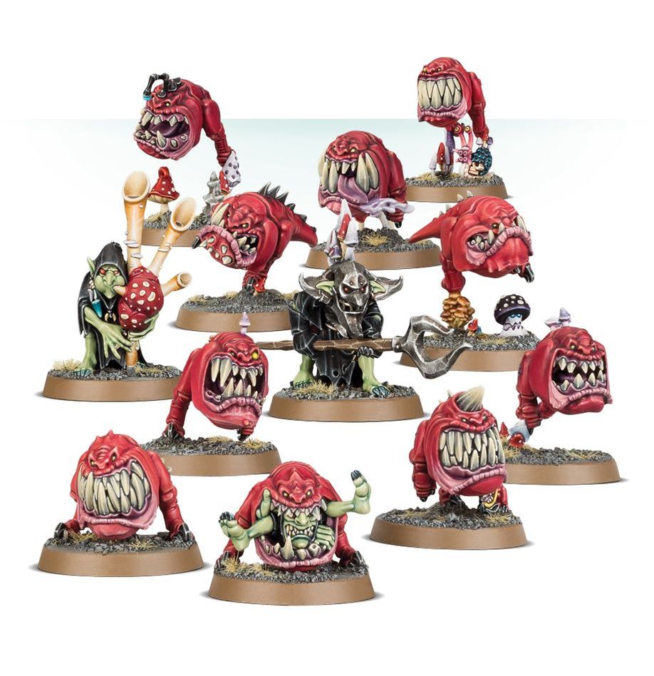 Warhammer. Age Of Sigmar. Gloomspite Gitz. Squig Herd
