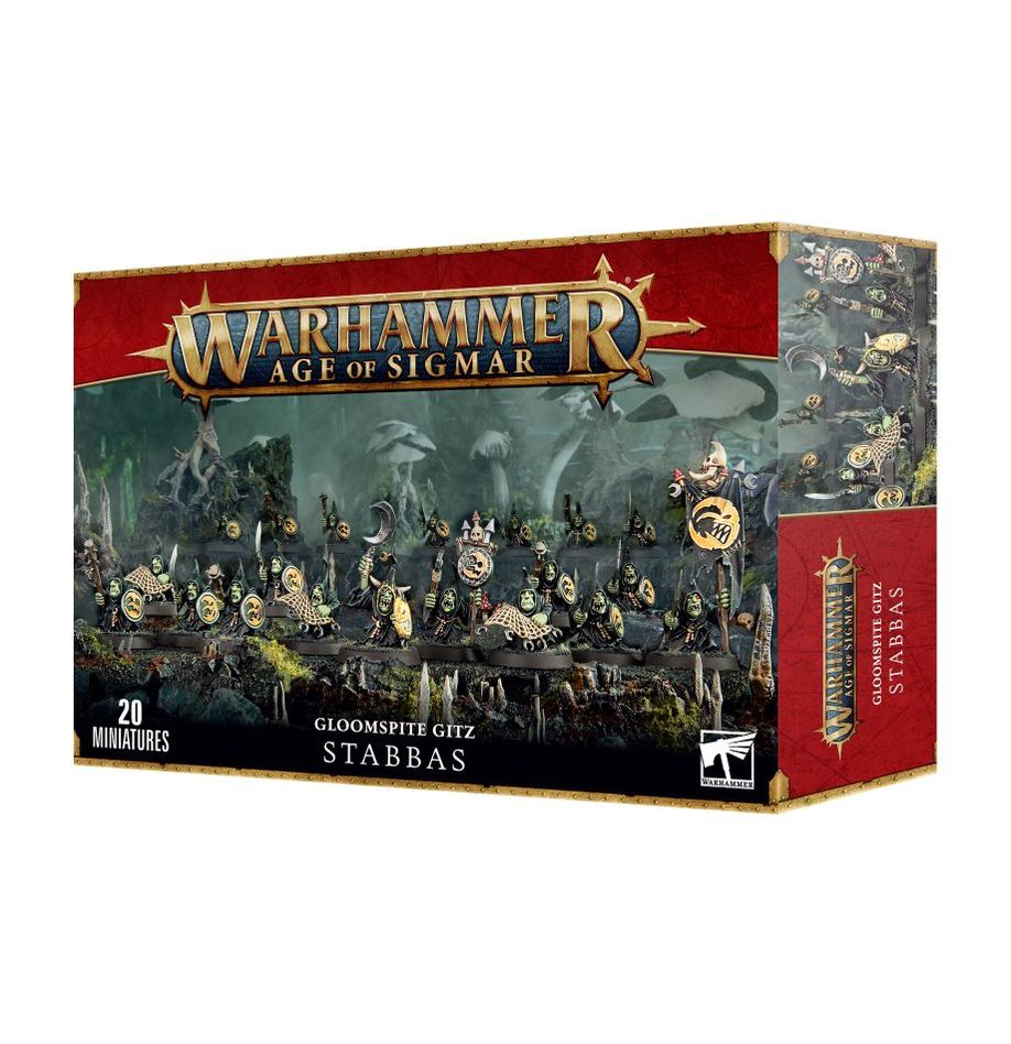 Warhammer. Age Of Sigmar.Gloomspite Gitz. Stabbas