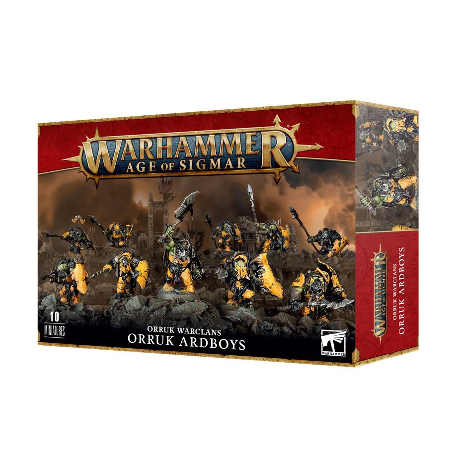 Warhammer Age of Sigmar.Orruk Warclans. Orruk Ardboys