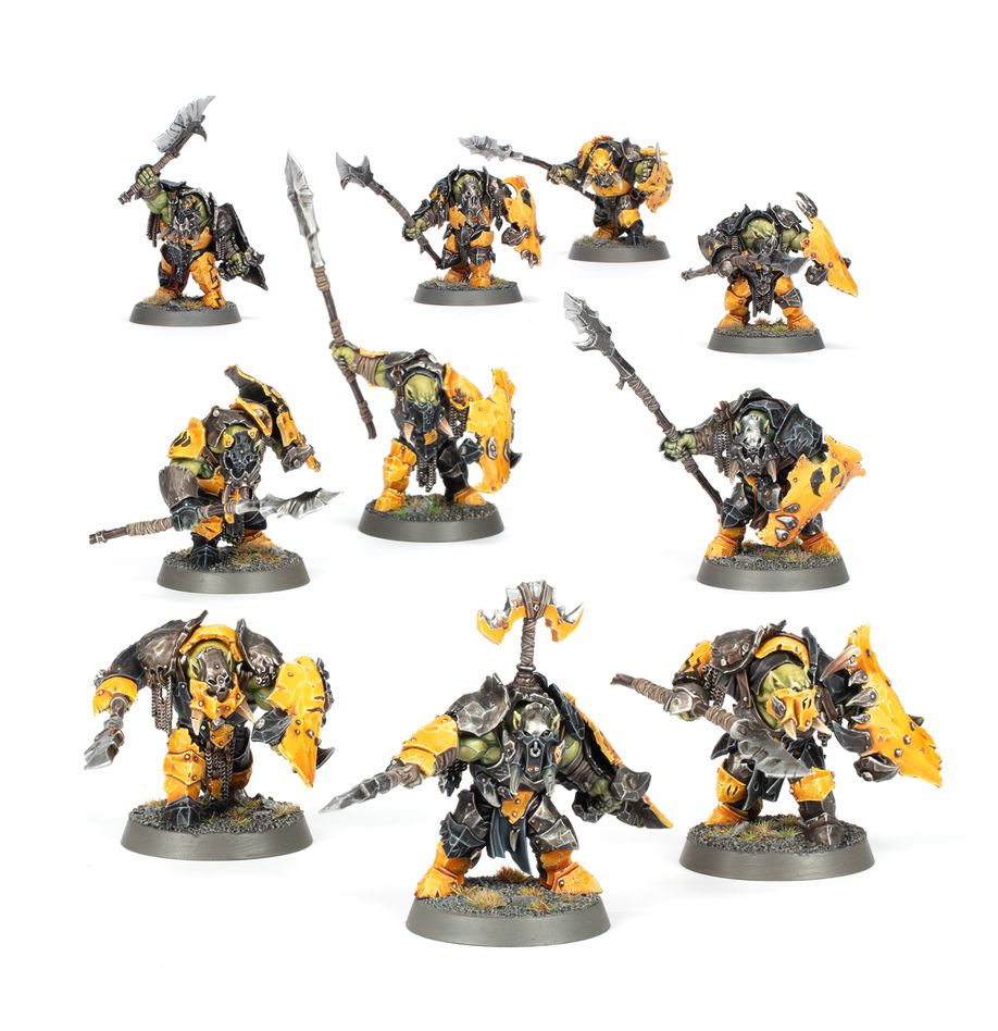 Warhammer Age of Sigmar.Orruk Warclans. Orruk Ardboys