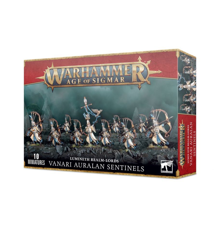 Warhammer. Age Of Sigmar.Lumineth Realm-lords. Vanari Auralan Sentinels