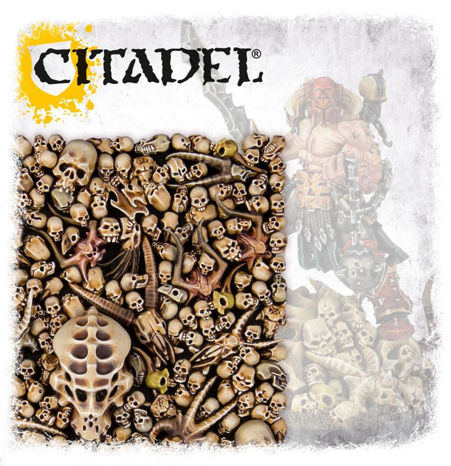 Warhammer 40,000. Citadel. Skulls