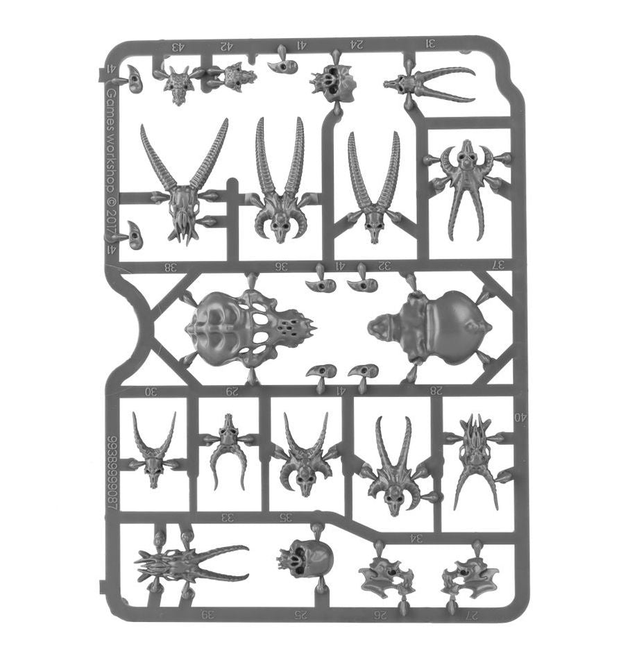 Warhammer 40,000. Citadel. Skulls