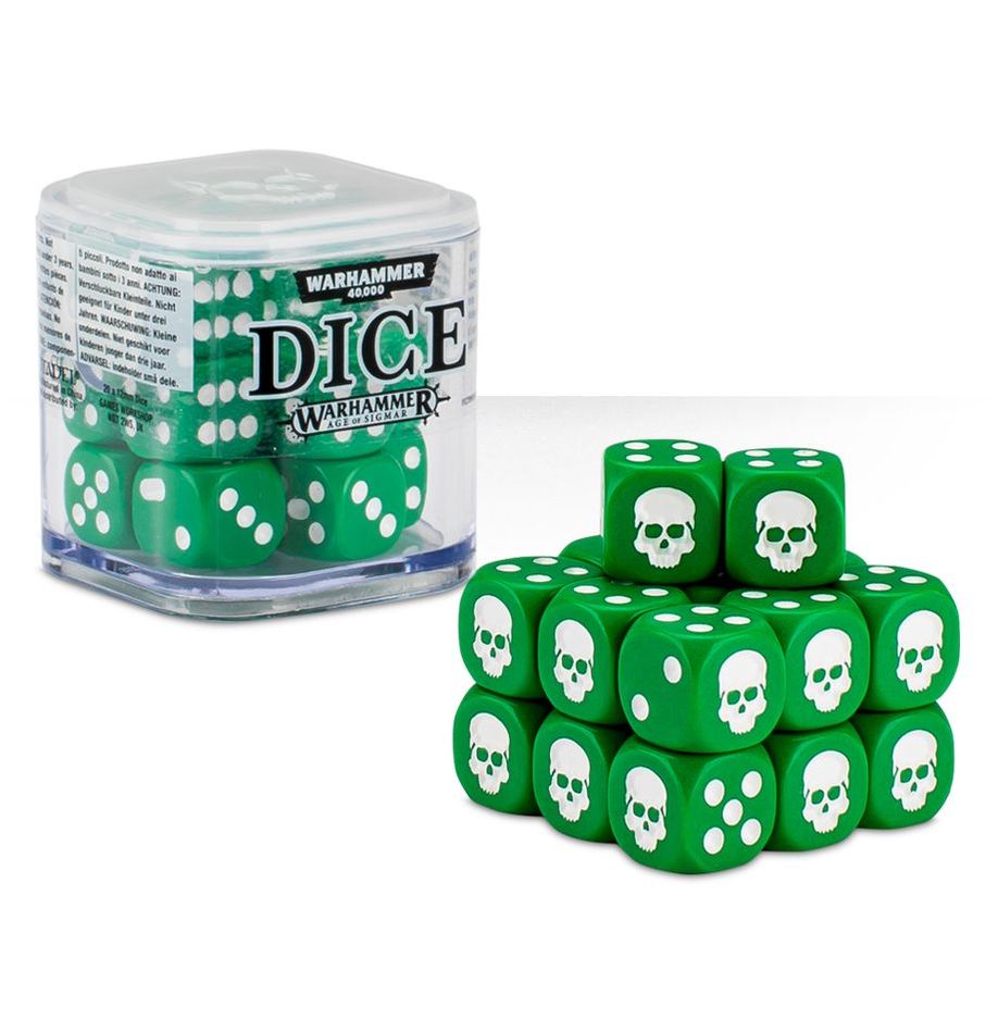 Warhammer 40,000. 1 cube containing 20 12mm dice