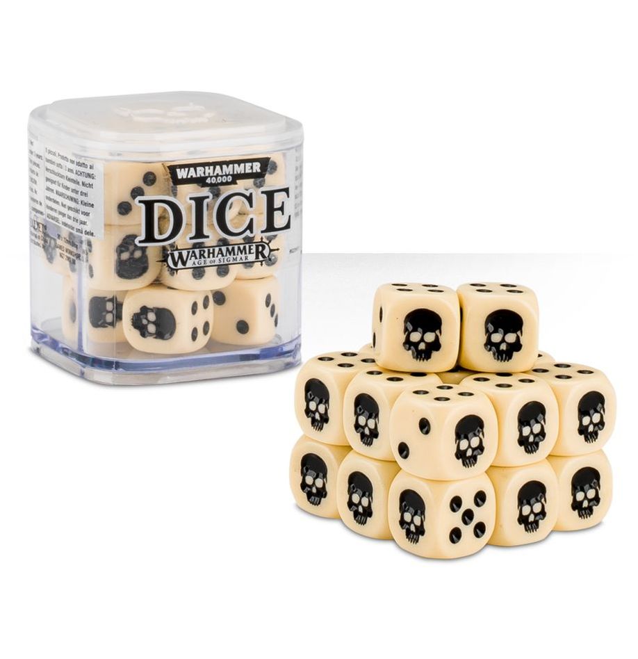 Warhammer 40,000. 1 cube containing 20 12mm dice