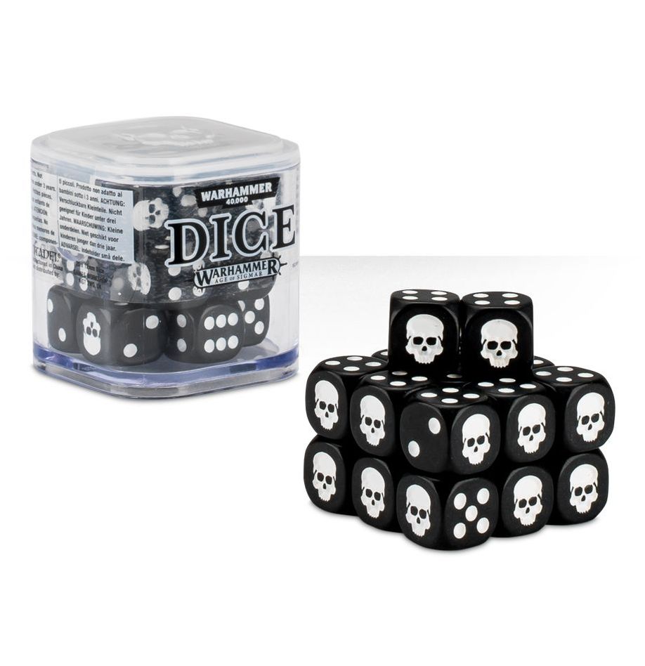 Warhammer 40,000. 1 cube containing 20 12mm dice