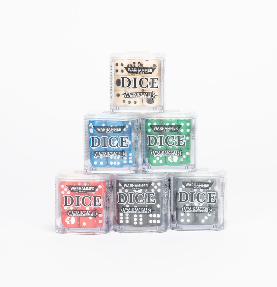 Warhammer 40,000. 1 cube containing 20 12mm dice