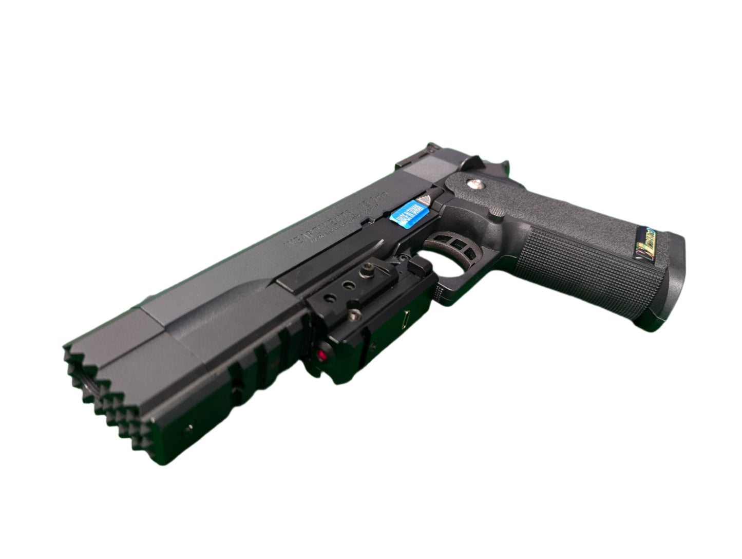 Custom WE Hi-Capa 5.2R Black Dragon Gas Blowback Pistol with laser-(please don't buy me)