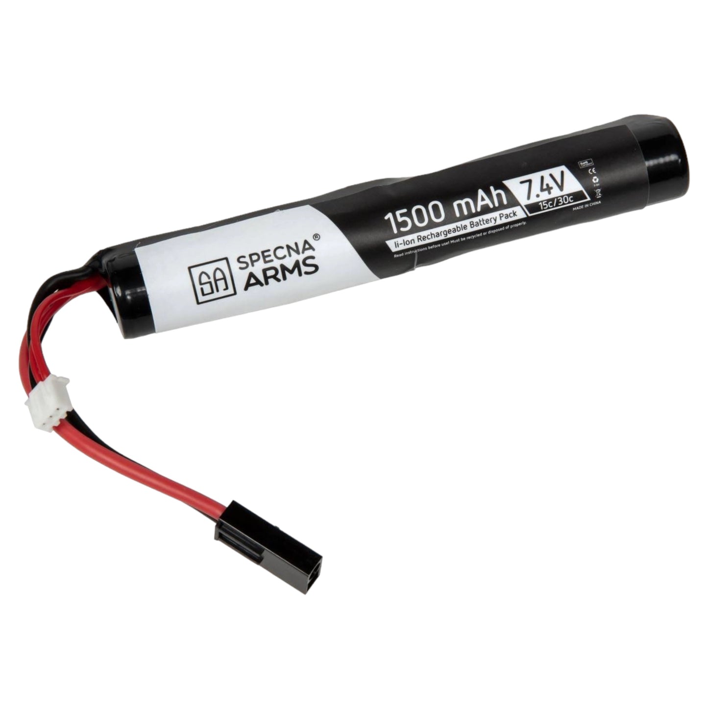 SPECNA ARMS – Lipo Stick type Battery 1500mah 7.4V tamiya