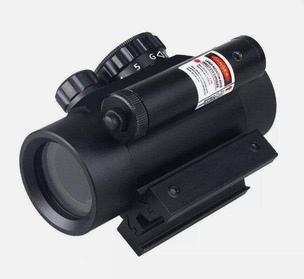 1X40 Optic Red/Green Dot Sight Scope w/ Laser Sight