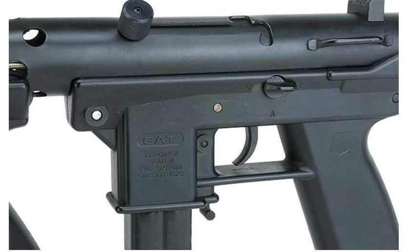 Echo 1 general assault tool (gat) aeg sub machine gun (black – jp-103)