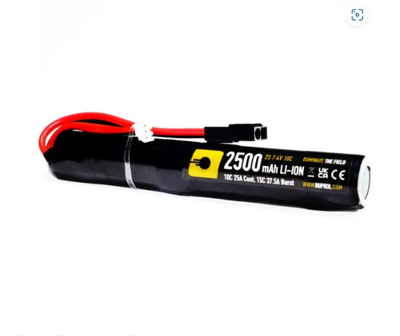 Li-Ion Battery 2500mAh 7.4v 10c (STK|Small Tamiya)