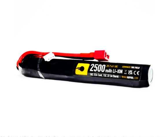 Li-Ion Battery 2500mAh 7.4v 10c (STK|Deans)