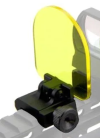 FMA Lens Protector Tactical Scope Red Dot (Folding Cover with Spare Lens) (Black) (TB1039-BK)