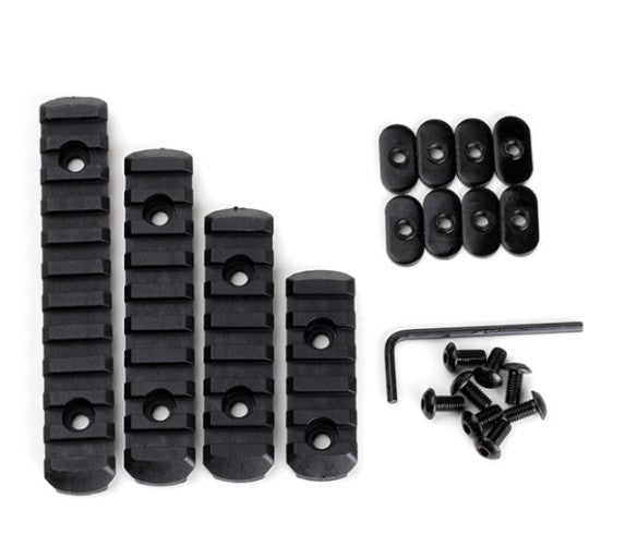 Rebel Precision MOE Polymer Picatinny Rail Set.