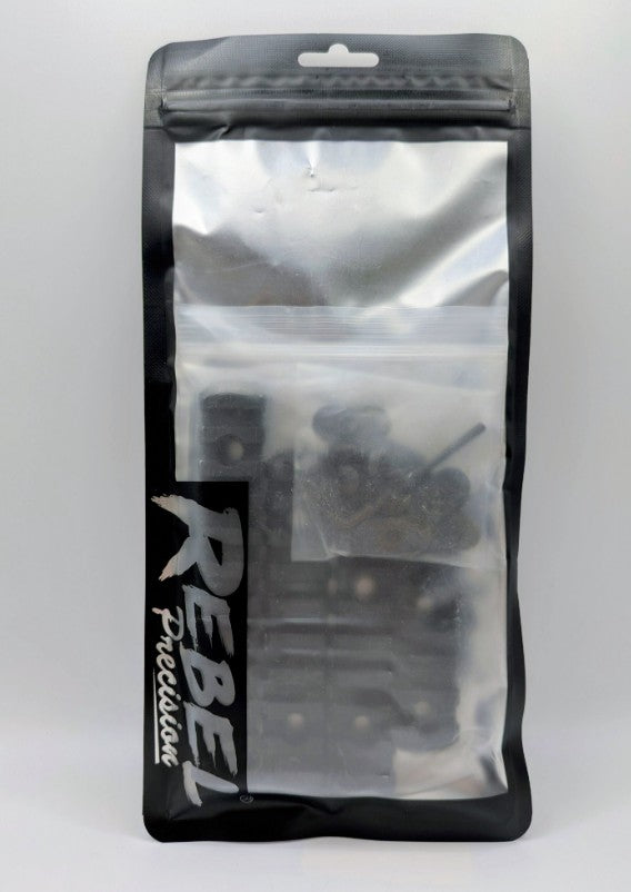 Rebel Precision MOE Polymer Picatinny Rail Set.