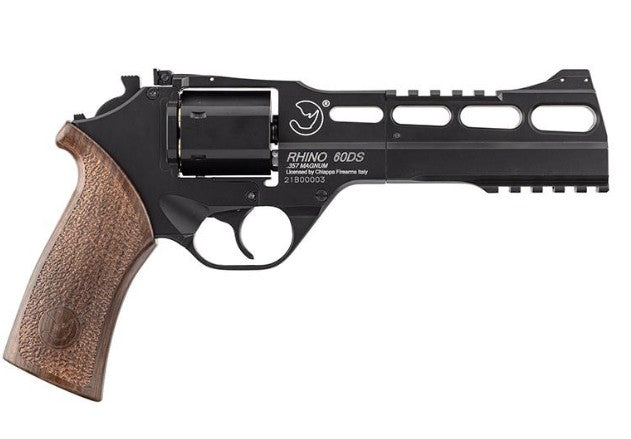 Chiappa Charging Rhino 60DS Co2 Revolver (6" - Black - 440.118)