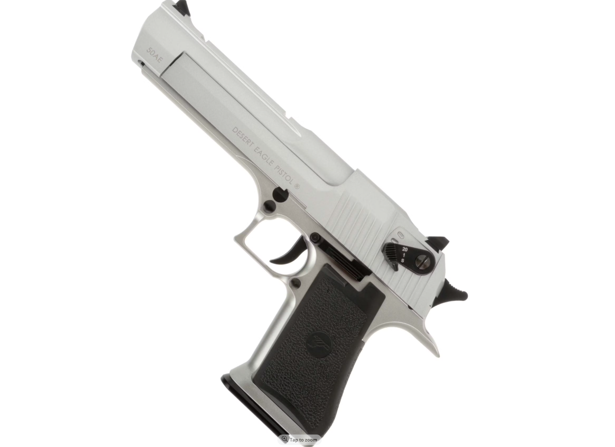 Cybergun Desert Eagle .50AE CO2 GBB Pistol; FULL AUTO, Black