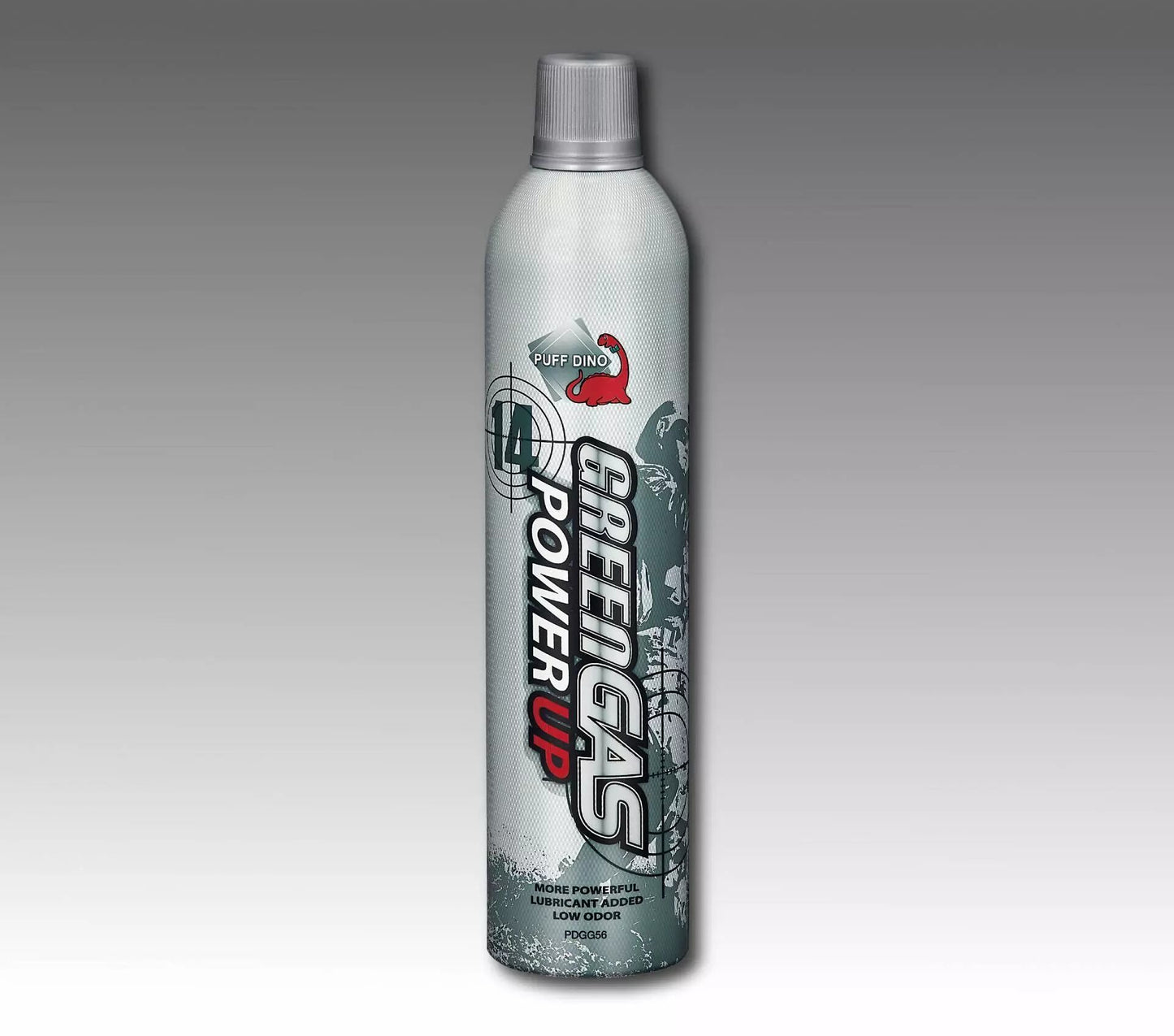 Puff Dino Power Up Performance Red Gas - 560ml (14kg/199psi)