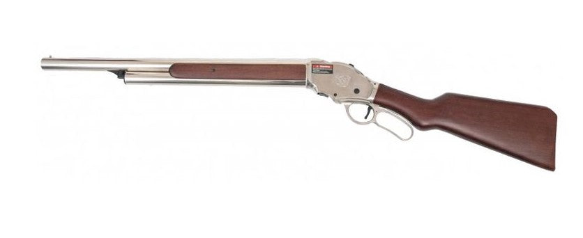Golden Eagle M1887 Long Gas Shell Ejecting Shot Gun (Real Wood - 8703 - Silver)