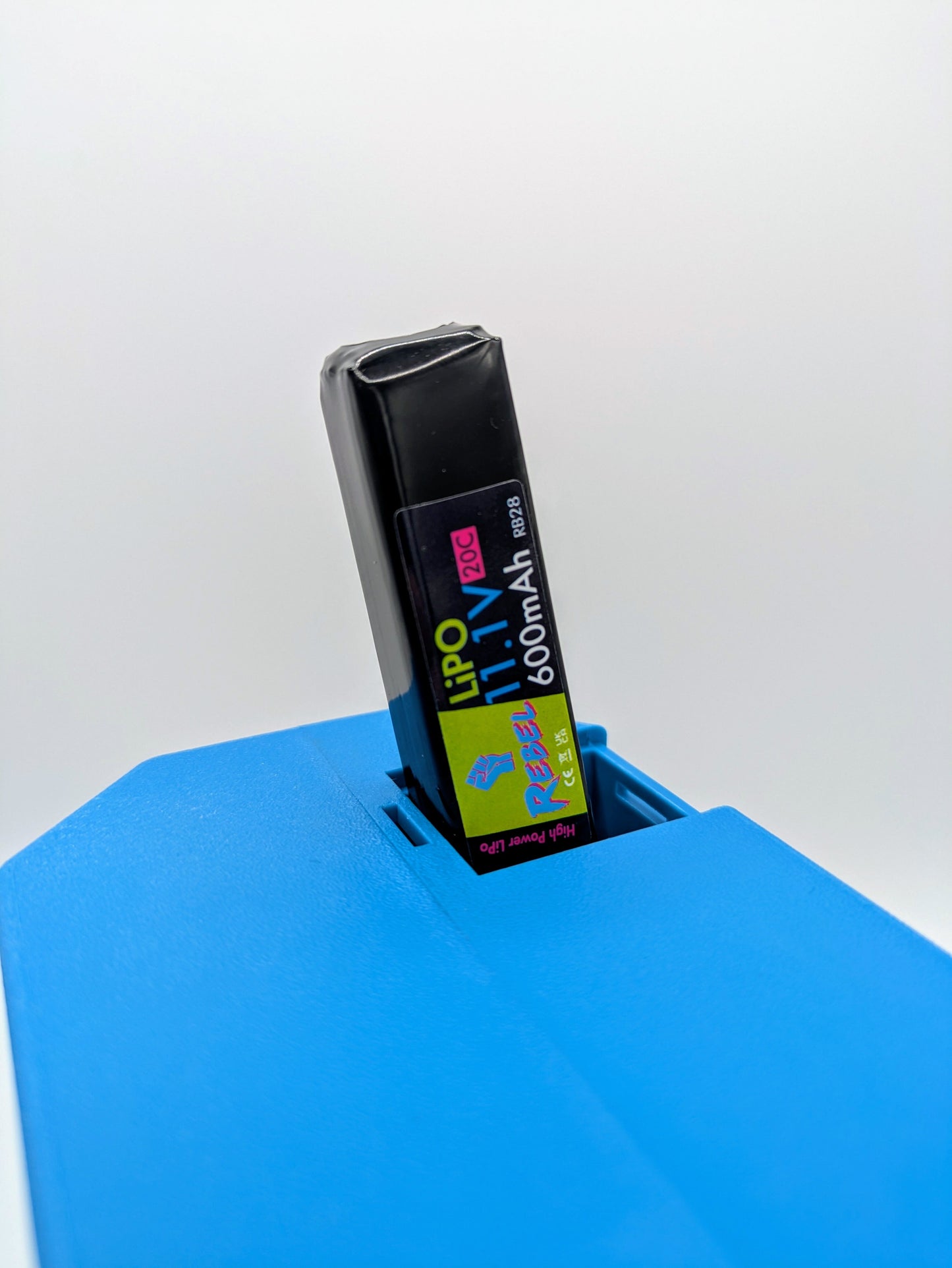 Rebel Battery - 600mAh Lipo 11.1V (PDW) - Deans (fits the EMG Autobot)