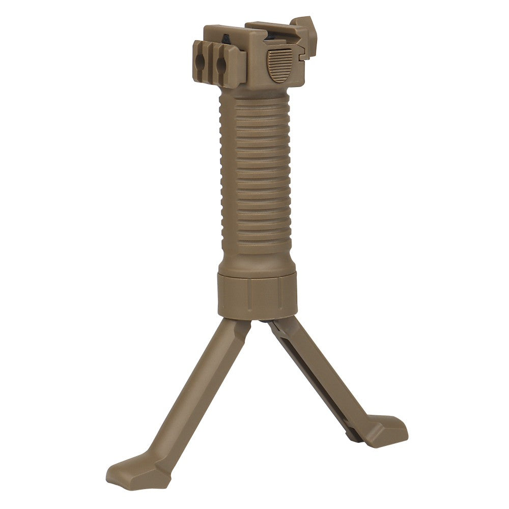 Bipod Foregrip inc Side Rail v2 (Tan)