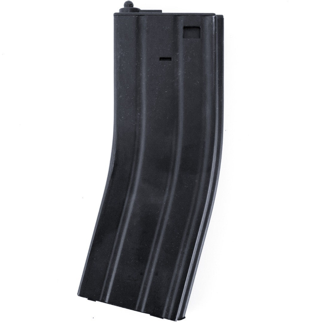M4 Magazine Folded Metal v2 AEG (Mid-Cap (140R) - Black)