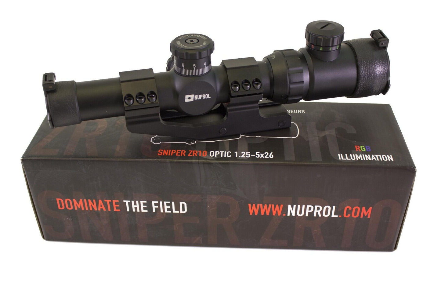 Nuprol Optics - 1.25-5x26 IR - Black
