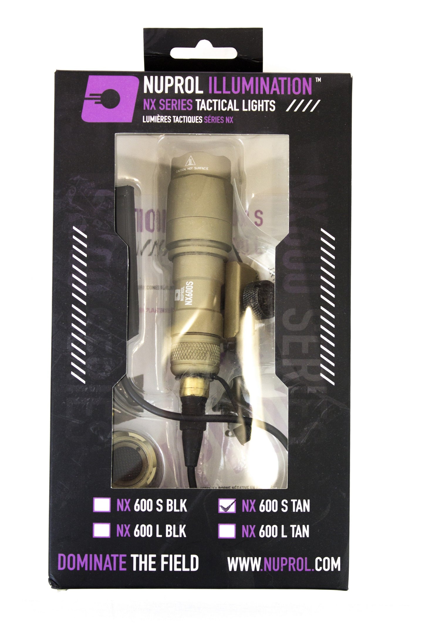 NP NX600S Weapon Light - Tan