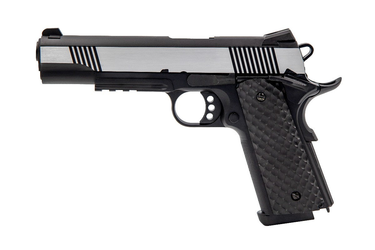 1911/MEU-R GBB Pistol (Silver|Black)
