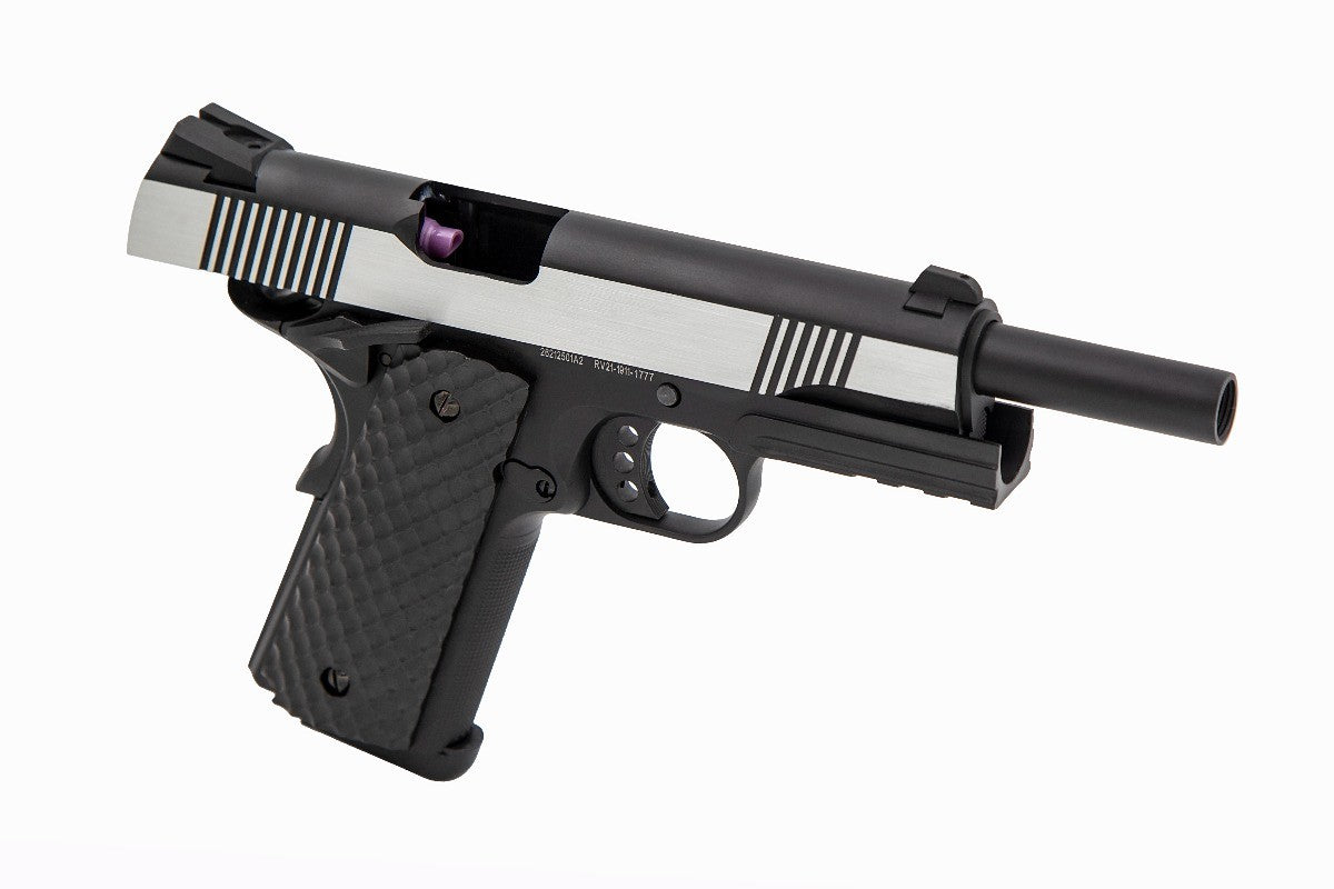 1911/MEU-R GBB Pistol (Silver|Black)