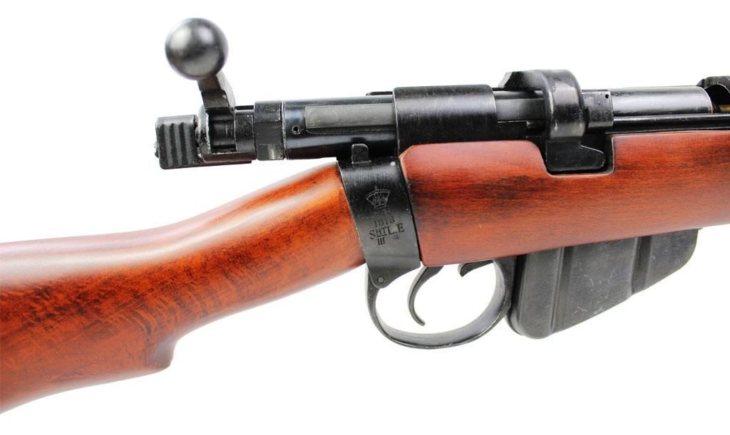 S&T Lee Enfield No.1 MkIII SMLE Spring Rifle (Real Wood - STSPG19RW)